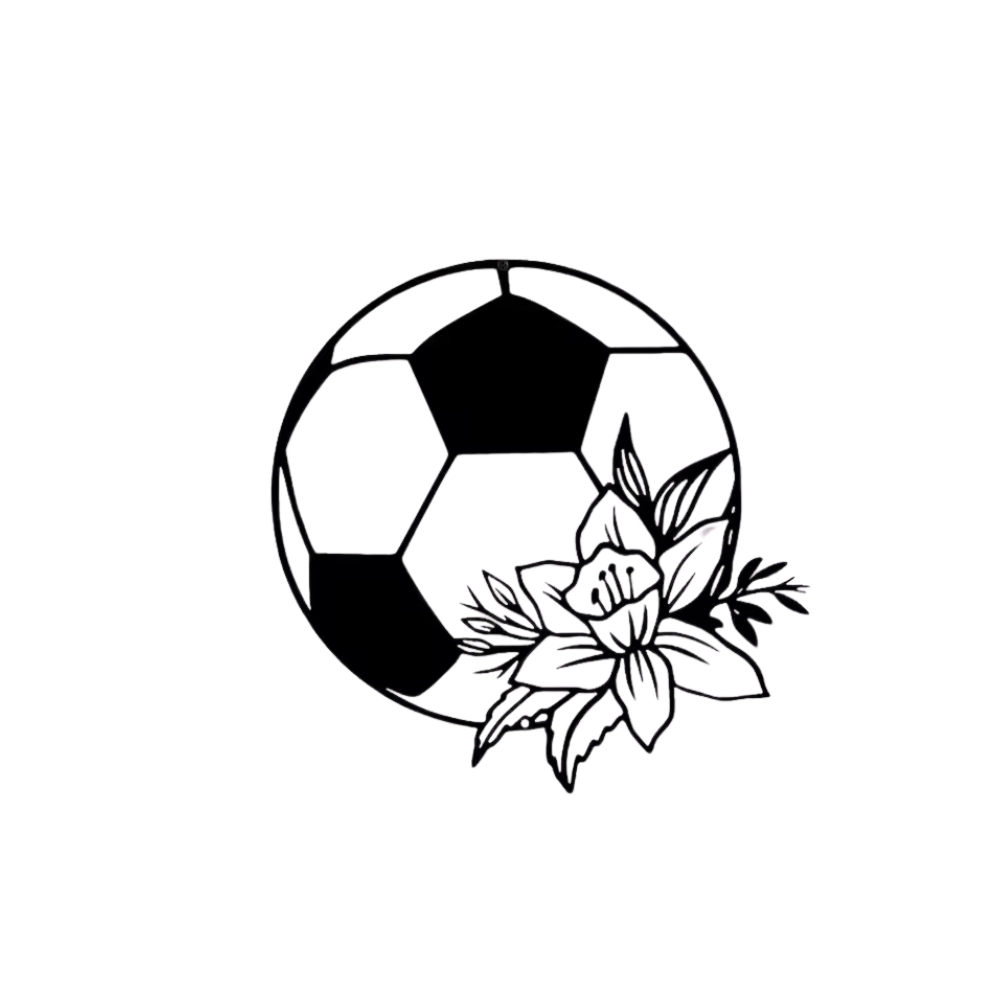Football Metal Wall Art Decor (WD142)