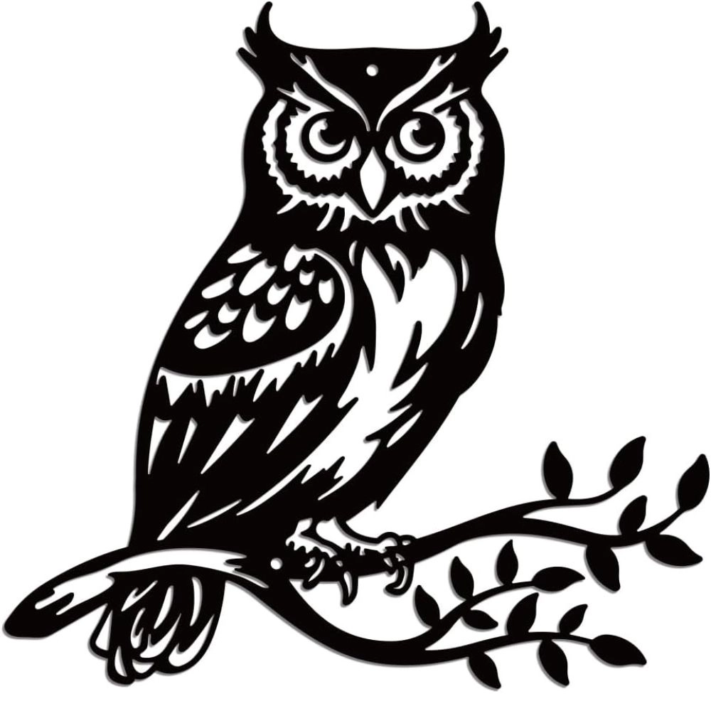 Owl Metal Wall Decor ( WD102)