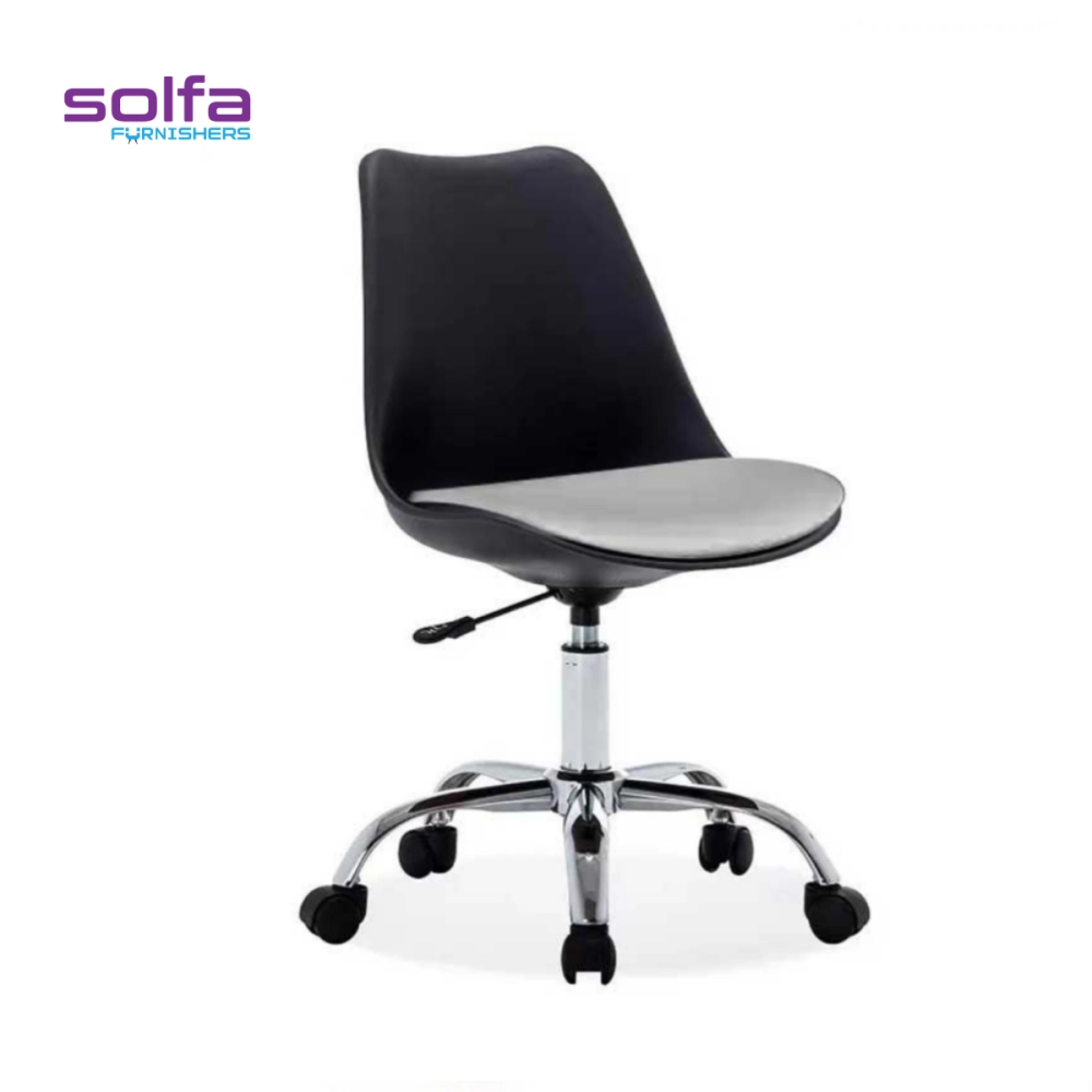 Revolving Tulip Chair for Workstation, Office, Home, Learning , Conference Chair Comfortable Rotating Chair 2025